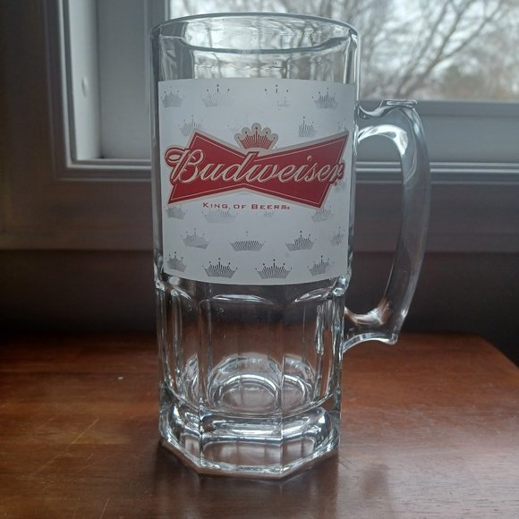 Budweiser beer mug Big 8 inch - Picture 2 of 7
